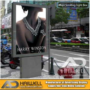 Street Scrolling Advertising Light Box | Wholesale Suppliers Online