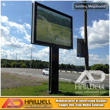 Digital Scrolling Multiple Posters Backlit Billboard 