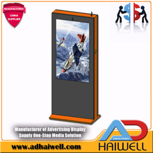 55 Inch Orange LCD Outdoor Digital Signage Advertising Display